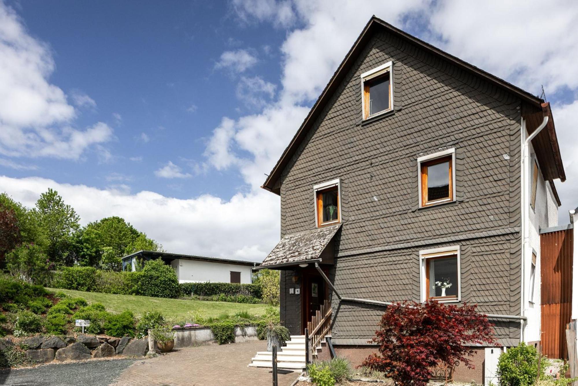Nachhaltige Ferienwohnung Gladenbach Exterior foto